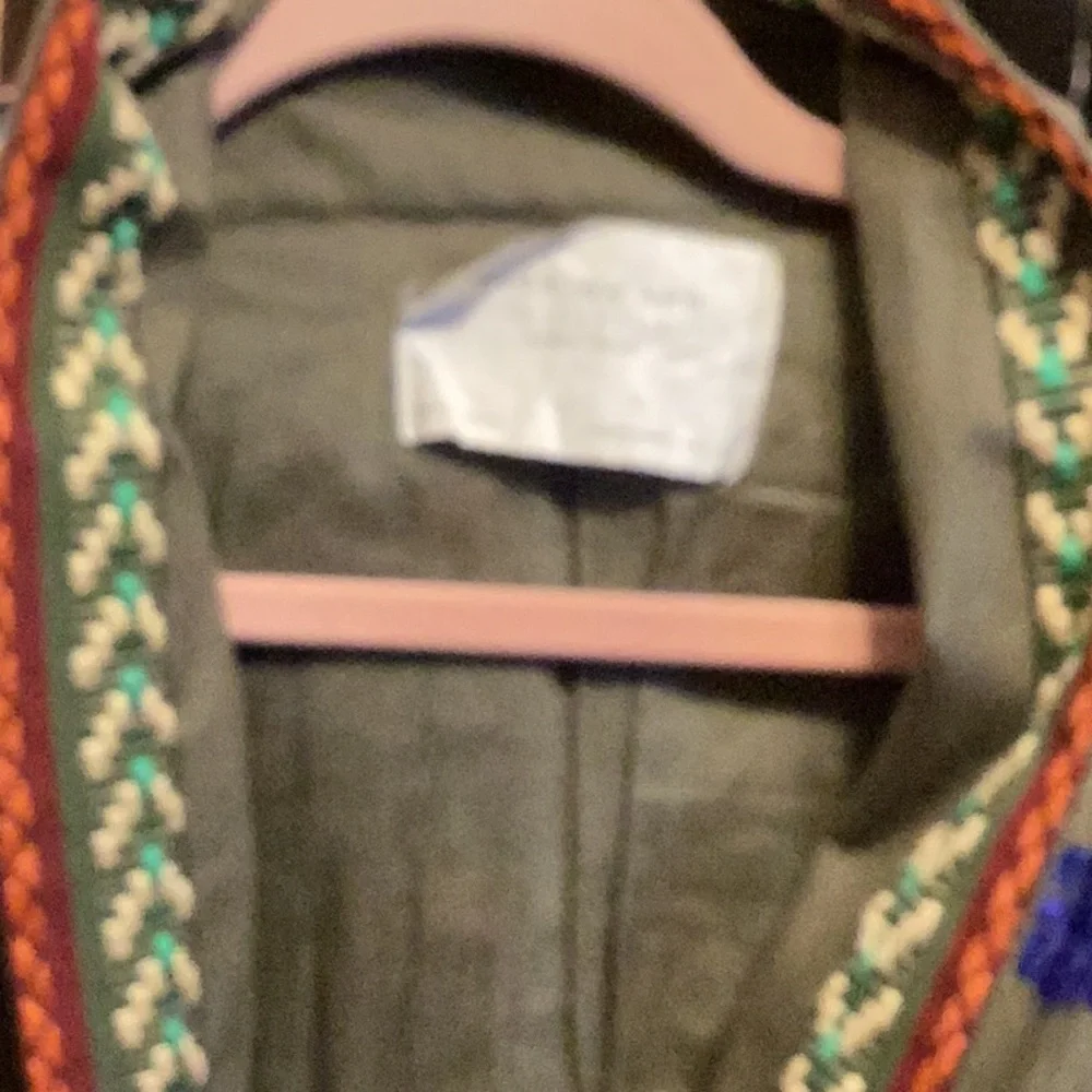 XS ZARA WOMEN ARMY GREEN GORGEOUS JACKET ARMY GREEN/COLORS - Picture 3 of 9